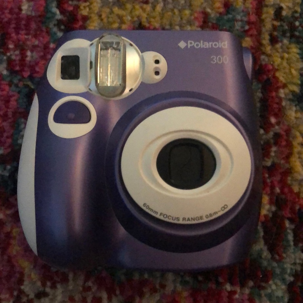 purple polaroid 300